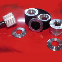 CNC Machined Belt drive system