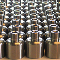 Stainless steel electrical fittings with internal and external threads